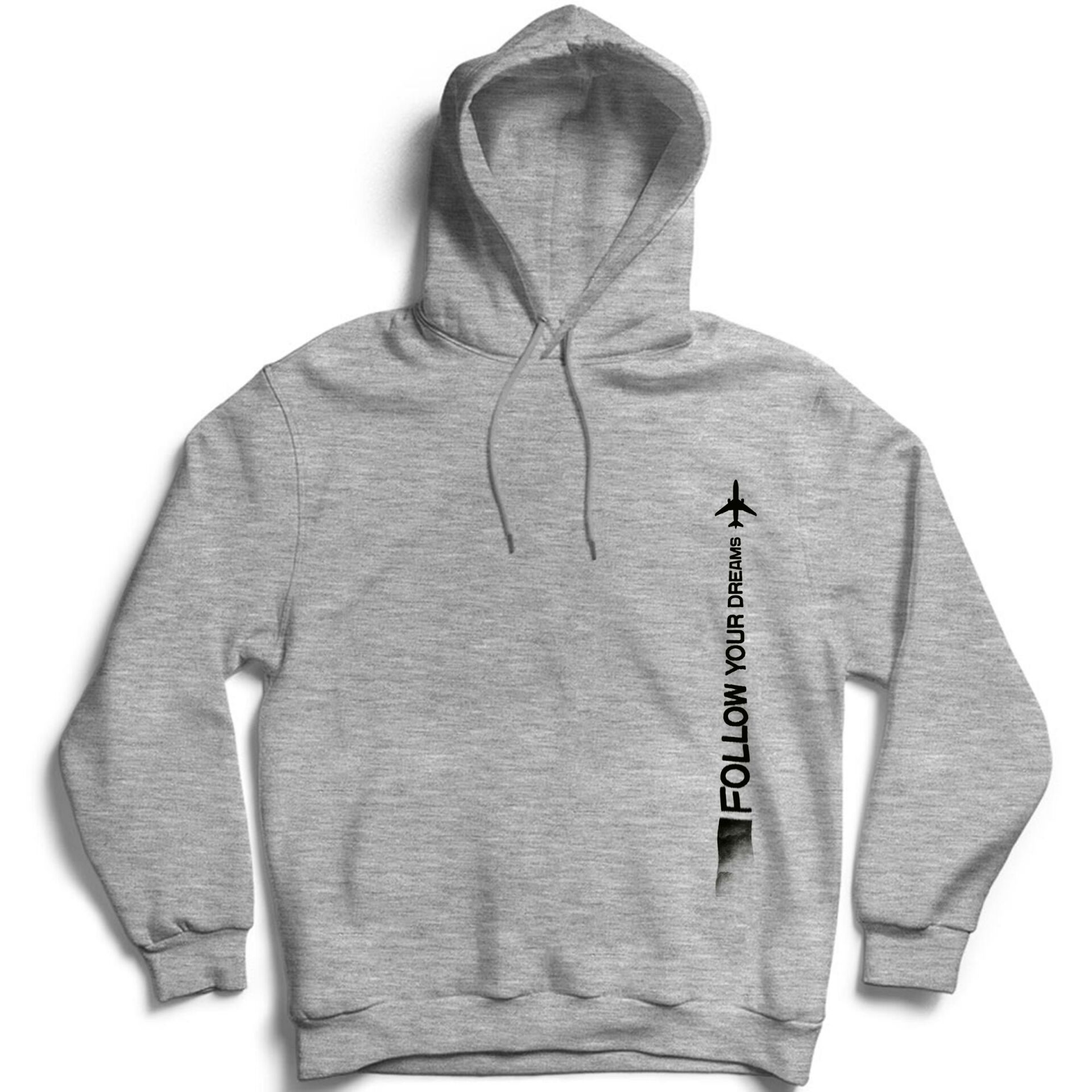 Uçak Baskılı Kapşonlu Sweatshirt ( Havacılık , Airport , Pilot , Tişört )