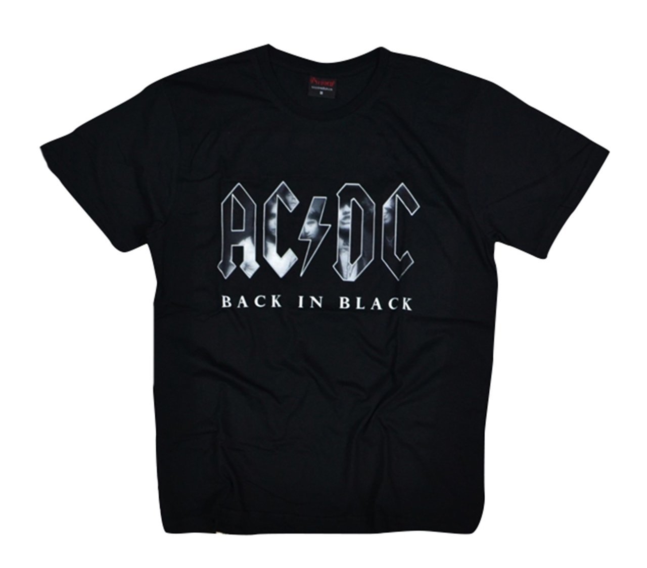 Ac-Dc Baskılı T-shirt SİYAH - 2XL