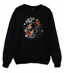 Guns N Roses Baskılı Sweatshirt