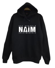 Naim Süleymanoğlu Cep Herkülü Baskılı Kapüşonlu Sweatshirt SİYAH - XL