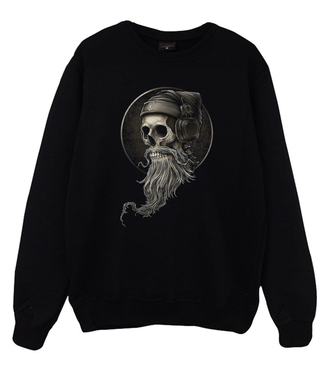 Kuru Kafa Baskılı Sweatshirt