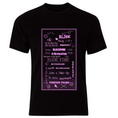 Blackpink ( KPop , Black Pink ) Özel Tasarım Unisex Tshirt