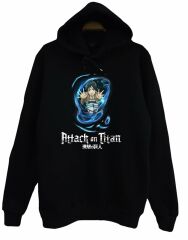 Attack on Titan Kapüşonlu Sweatshirt