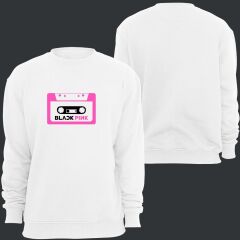 Blackpink ( KPop , Black Pink ) Baskılı Bisiklet Yaka Sweatshirt