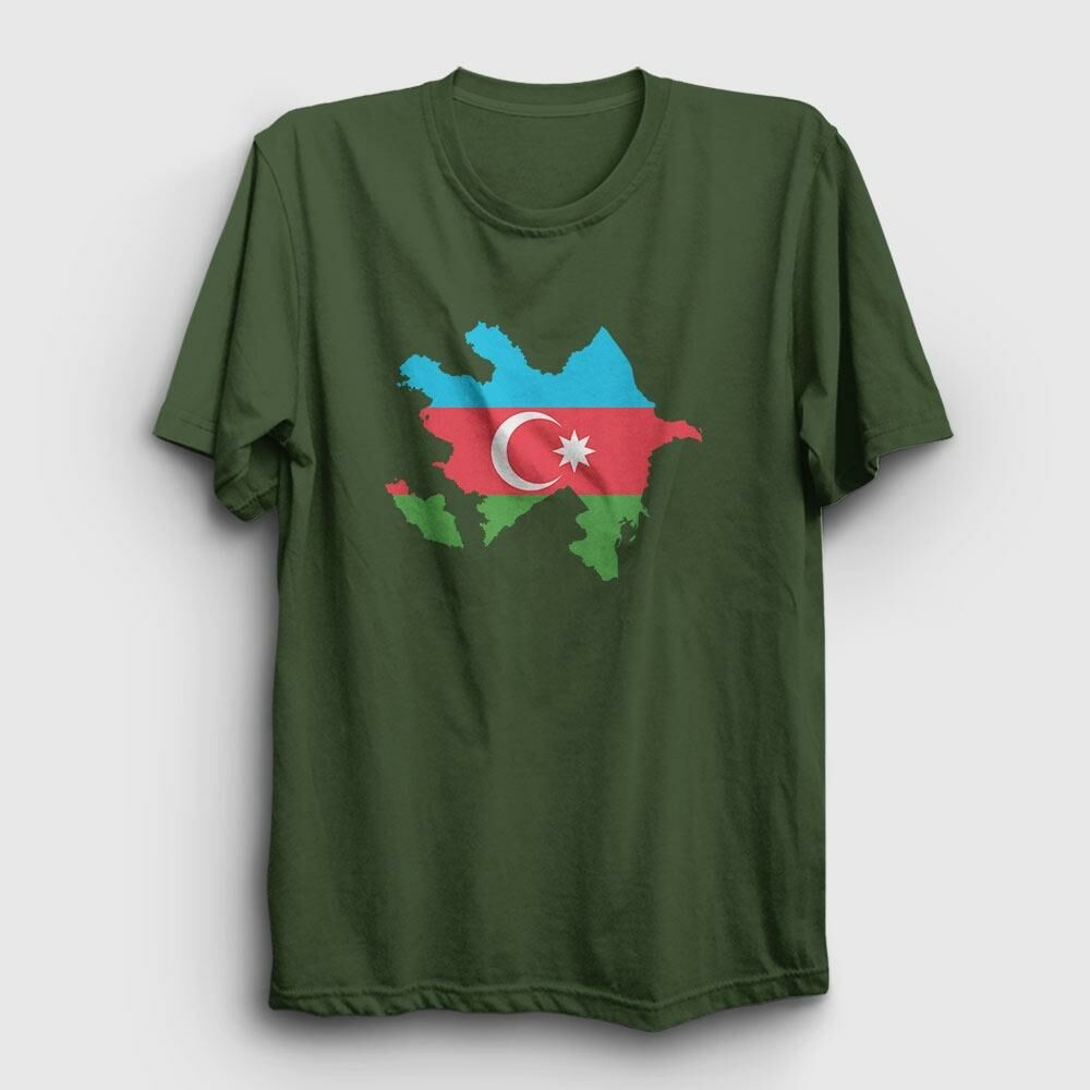 Azerbeycan Baskılı Tshirt