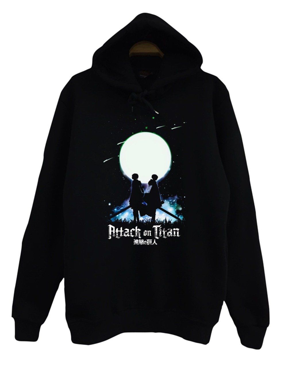 Attack on Titan Kapüşonlu Büyük Beden Sweatshirt
