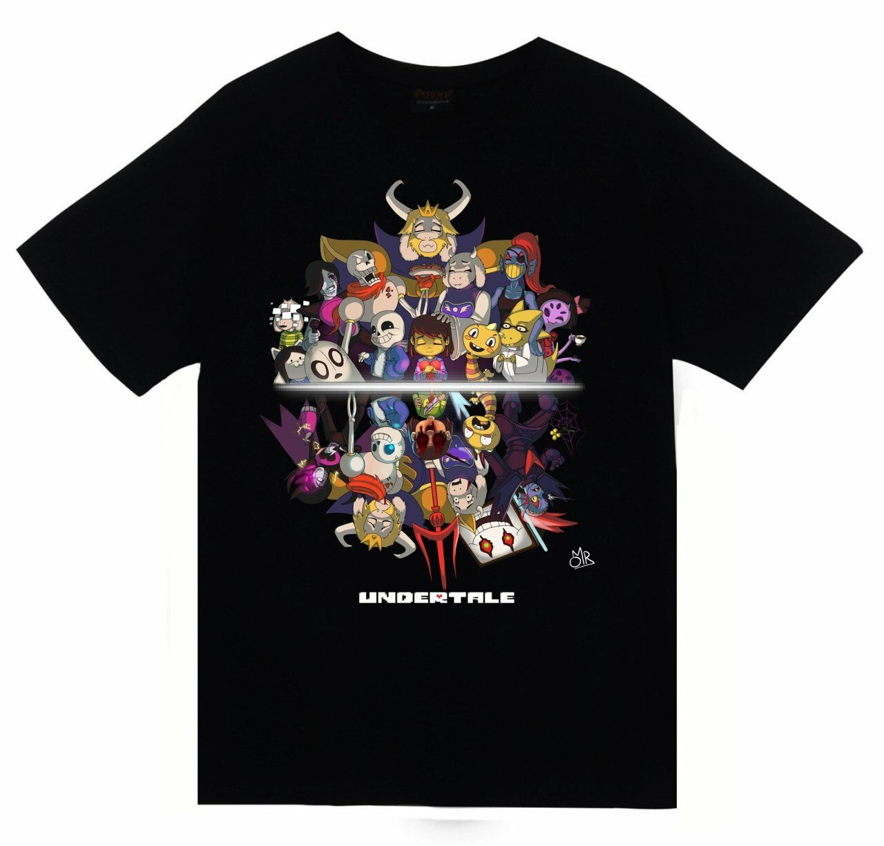 Undertale Baskılı T-shirt