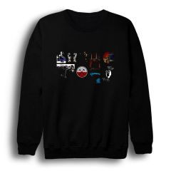 Pink Floyd Baskılı Sweatshirt