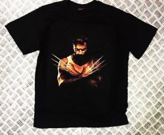 WOLVERINE Baskılı T-shirt SİYAH - XS