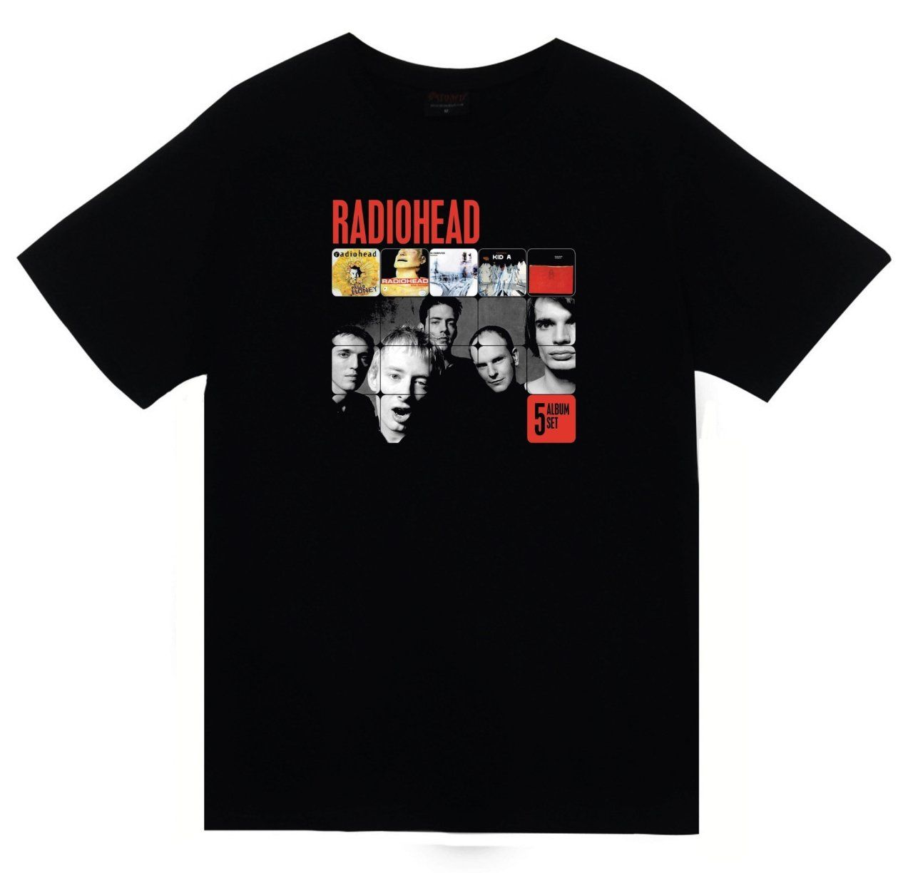 Radiohead Baskılı T-shirt
