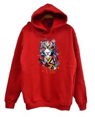 Kaplan Baskılı Çocuk Sweatshirt