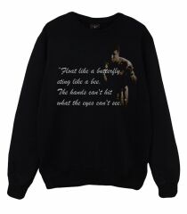 MUHAMMED ALİ Baskılı Sweatshirt
