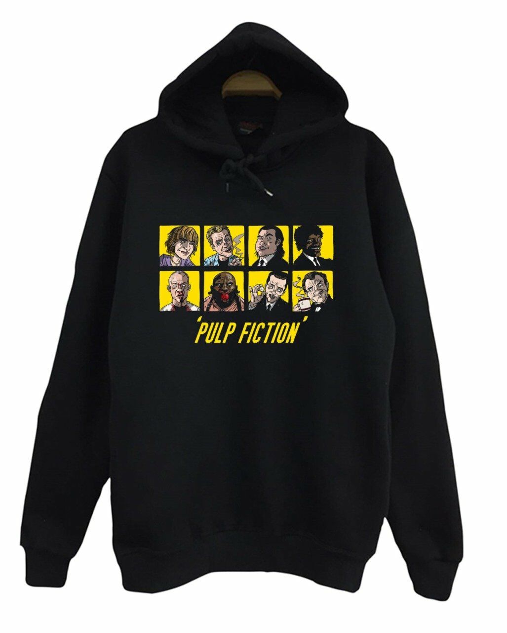 Stoned Pulp Fiction Kapüşonlu Sweatshirt