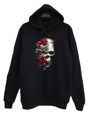 Kurukafa Skull Baskılı Sweatshirt