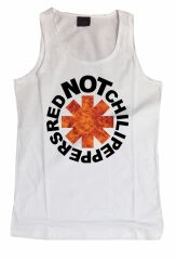 Red Not Chili Peppers Baskılı Sıfır Kol T-Shirt