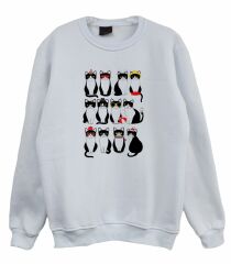 EXO  Baskılı Sweatshirt