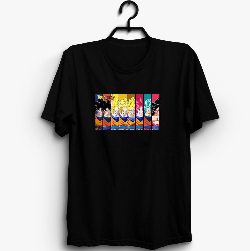 Dragonball Z Anime T shirt BEYAZ S