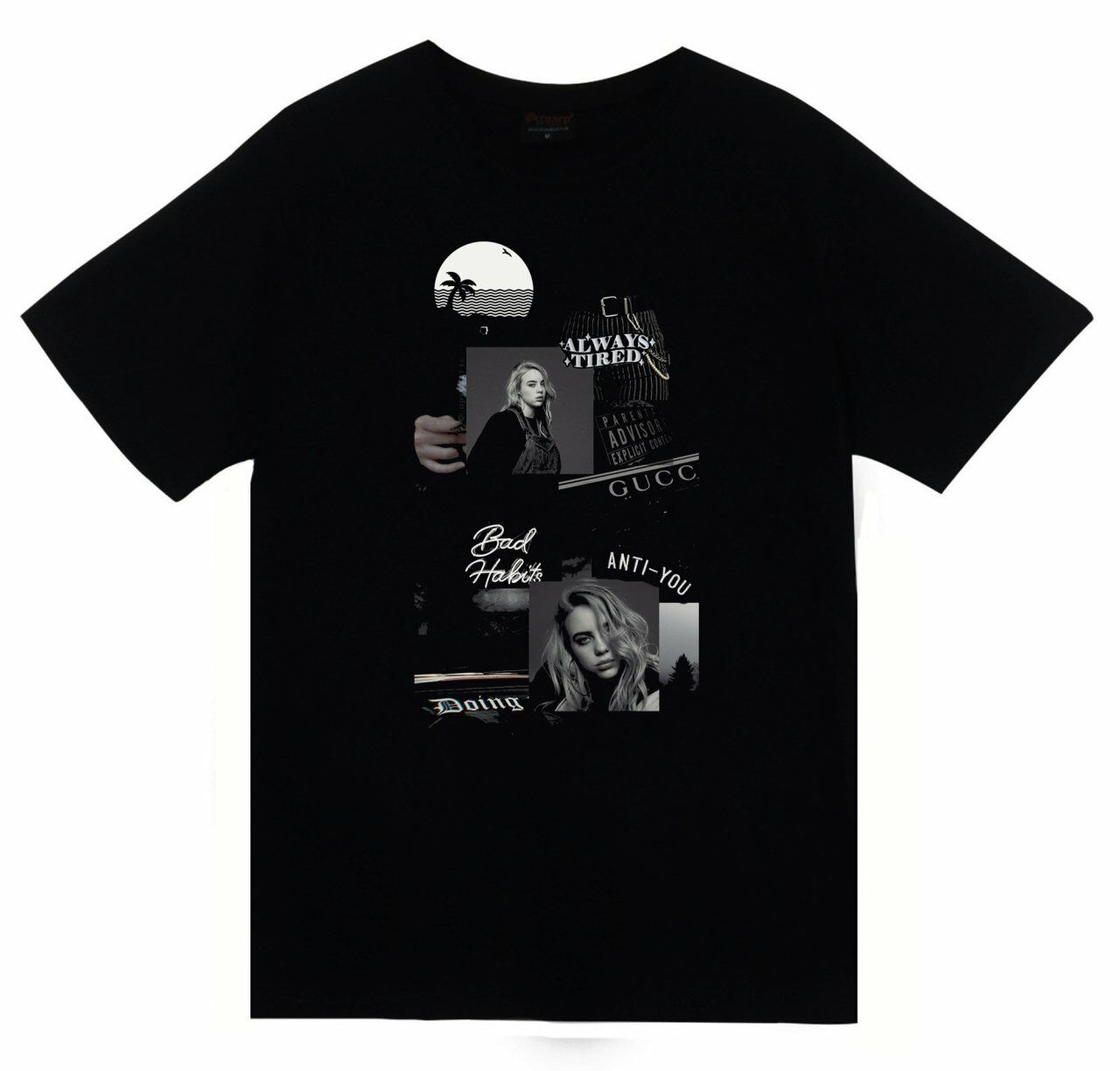 Billie Eilish Baskılı T-shirt