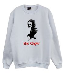 The Crow Baskılı Sweatshirt