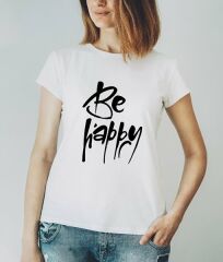 Be Happy Baskılı Body
