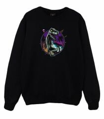 Dinazor Baskılı Sweatshirt