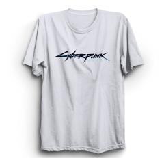 Cyberpunk 2077 Baskılı Tshirt L - BEYAZ