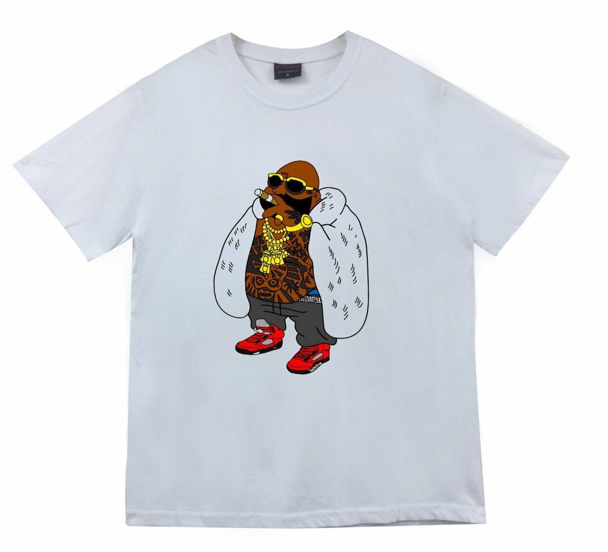 Rick Ross Baskılı T-shirt