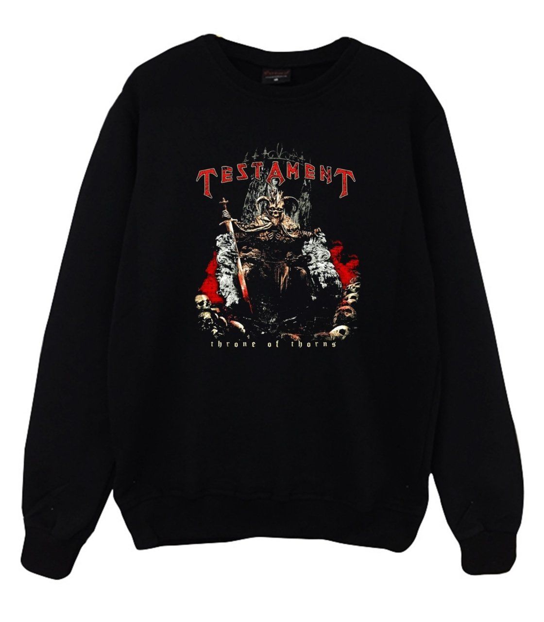 Testament Baskılı Sweatshirt