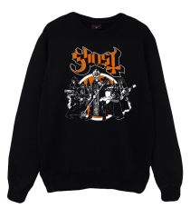Ghost Baskılı Sweatshirt