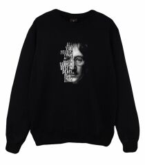 The Beatles Baskılı Sweatshirt