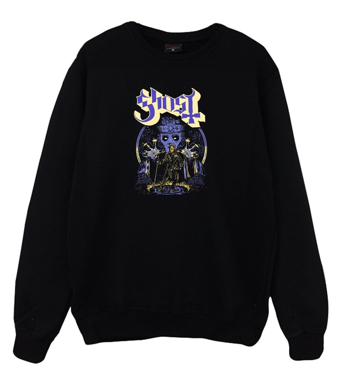 Ghost Baskılı Sweatshirt