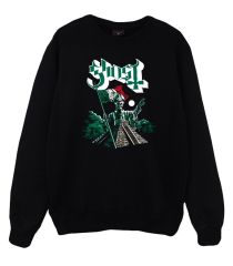 Ghost Baskılı Sweatshirt