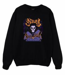 Ghost Baskılı Sweatshirt