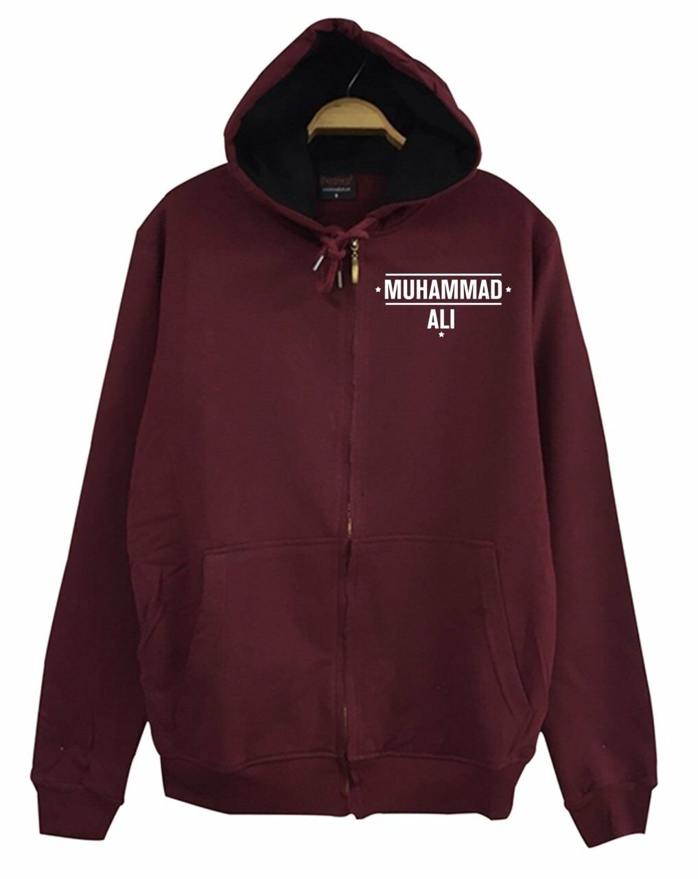 MUHAMMED ALİ Baskılı Sweatshirt SİYAH - XS
