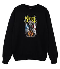 Ghost Baskılı Sweatshirt