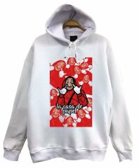 La Casa De Papel Baskılı Sweatshirt