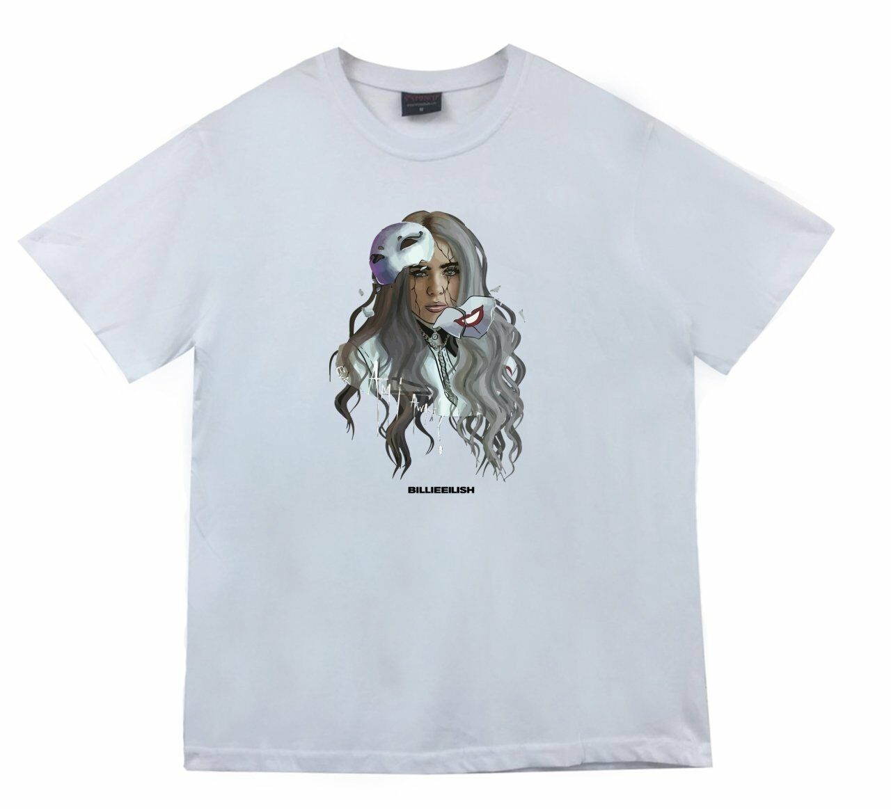 Billie Eilish Baskılı T-shirt