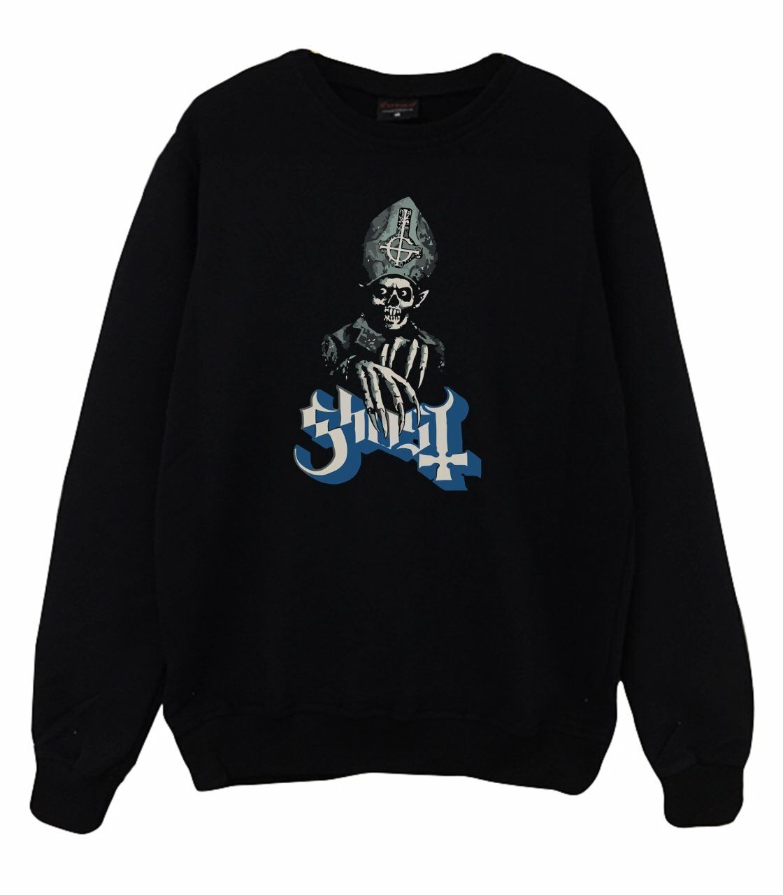 Ghost Baskılı Sweatshirt
