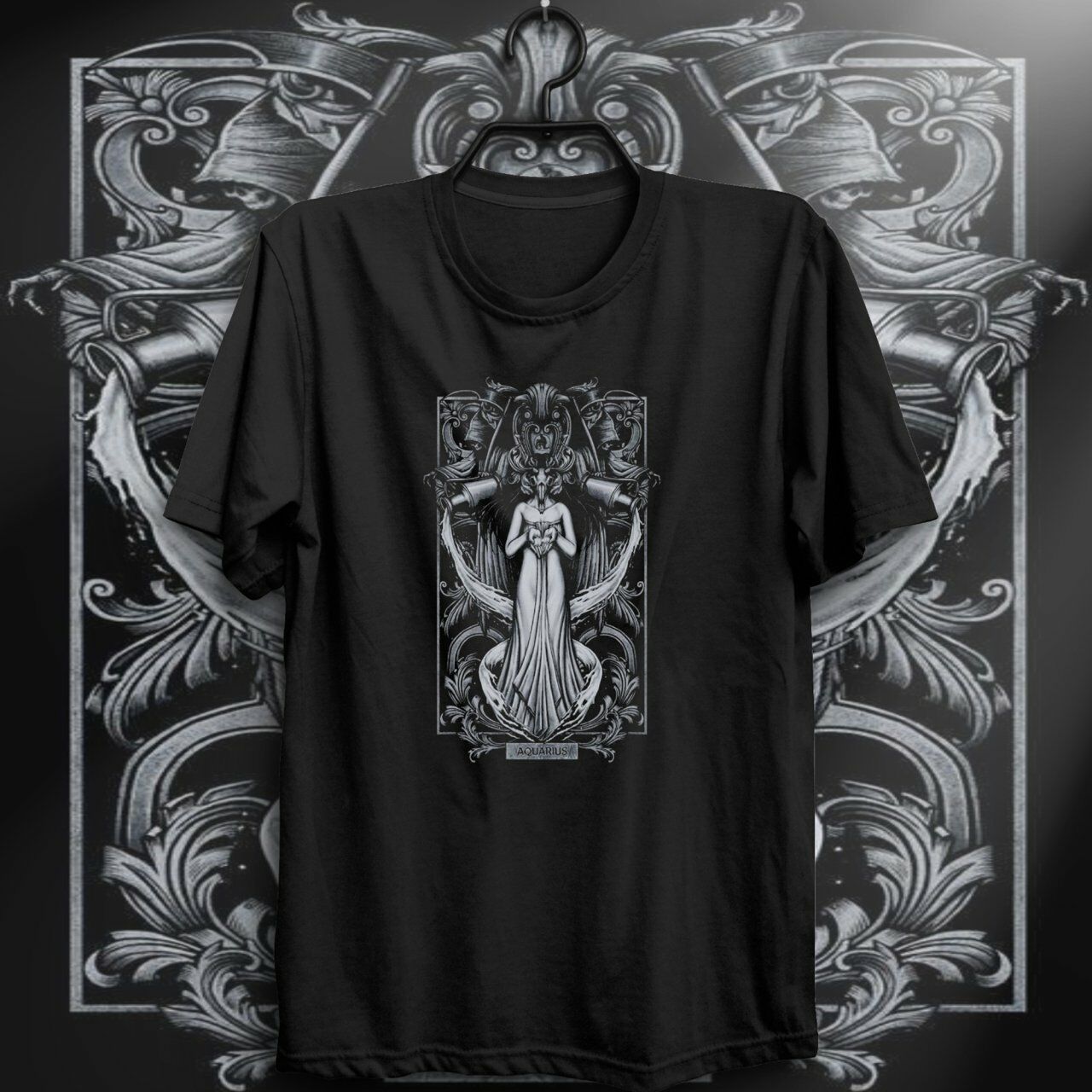 Kova Burcu Baskılı T-shirt