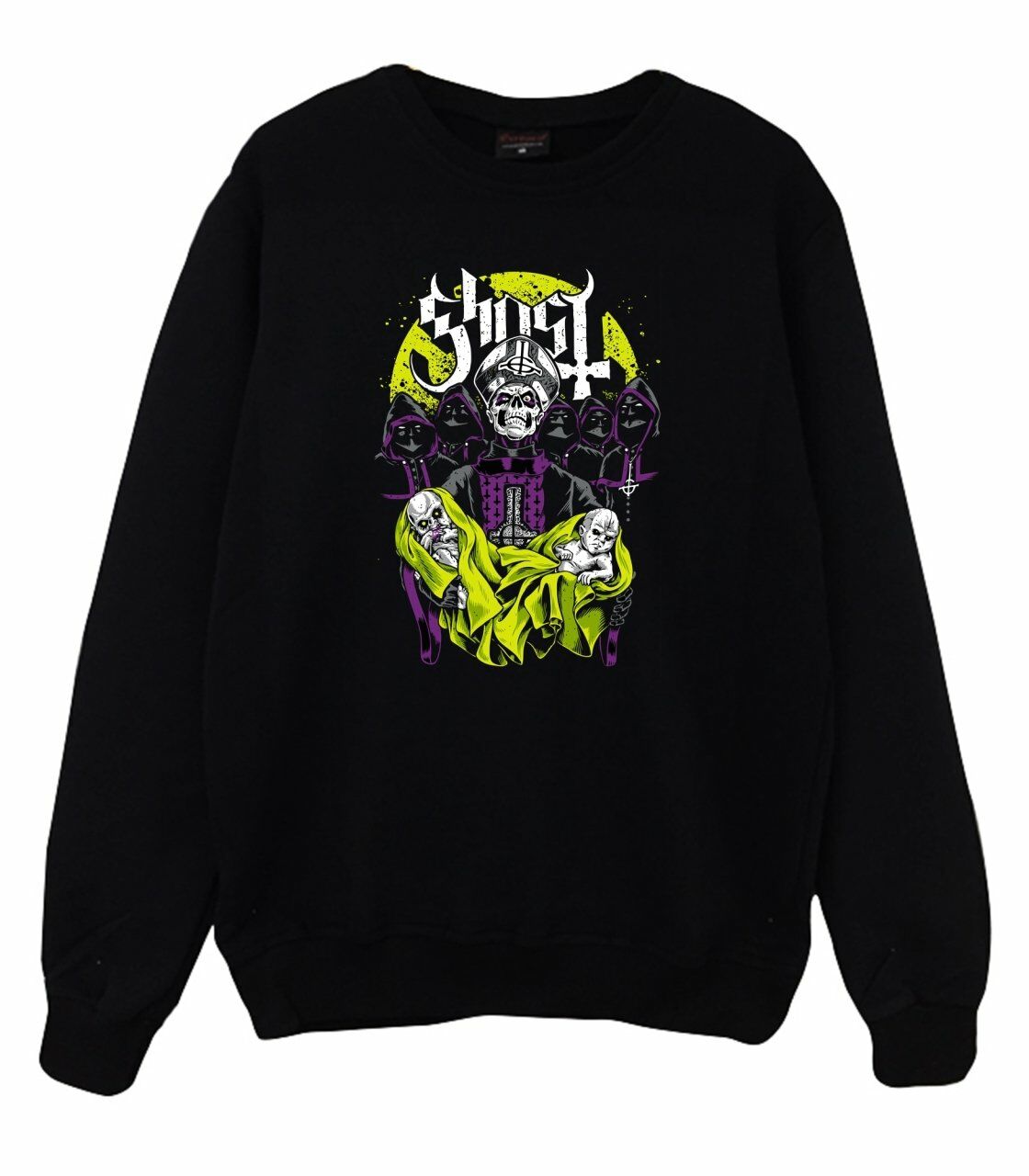 Ghost Baskılı Sweatshirt