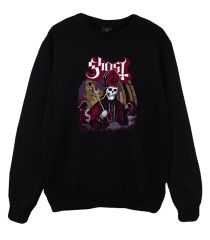 Ghost Baskılı Sweatshirt