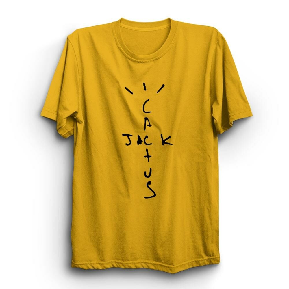 Cactus Jack Travis Scott Astroworld Baskılı Tshirt