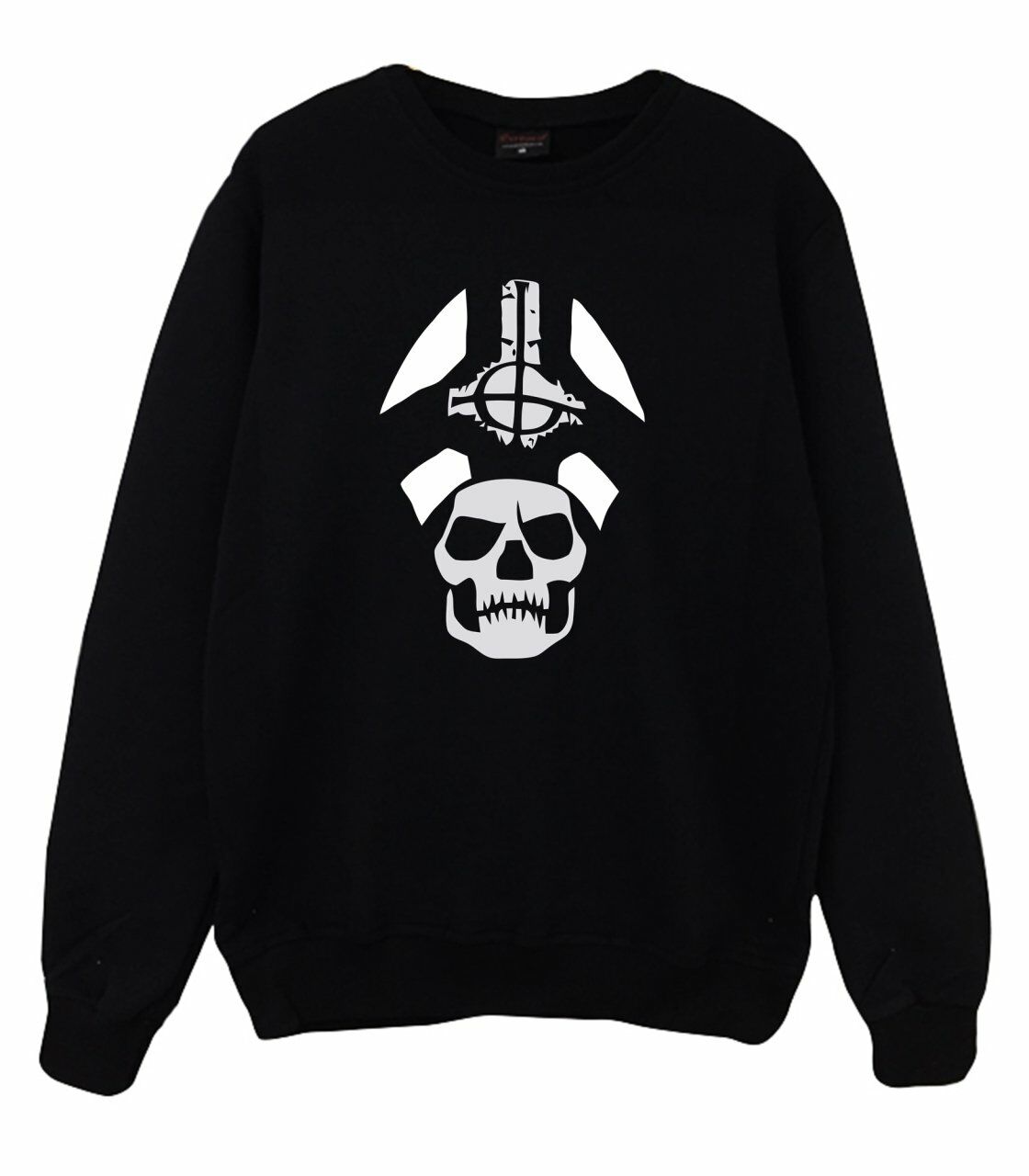 Ghost Baskılı Sweatshirt