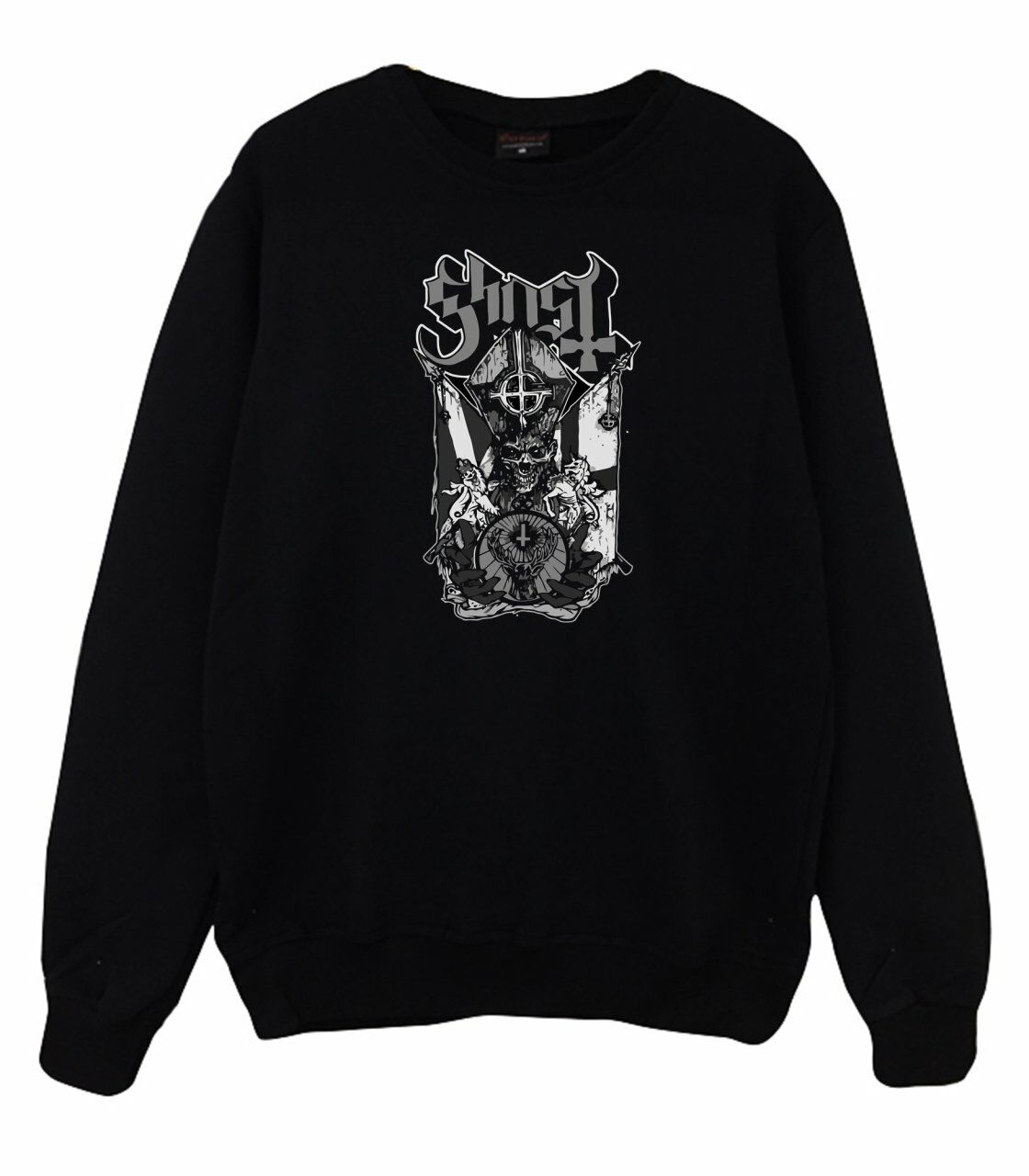 Ghost Baskılı Sweatshirt