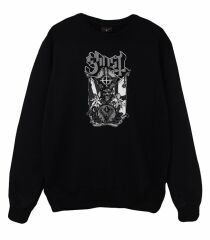Ghost Baskılı Sweatshirt