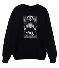Ghost Baskılı Sweatshirt