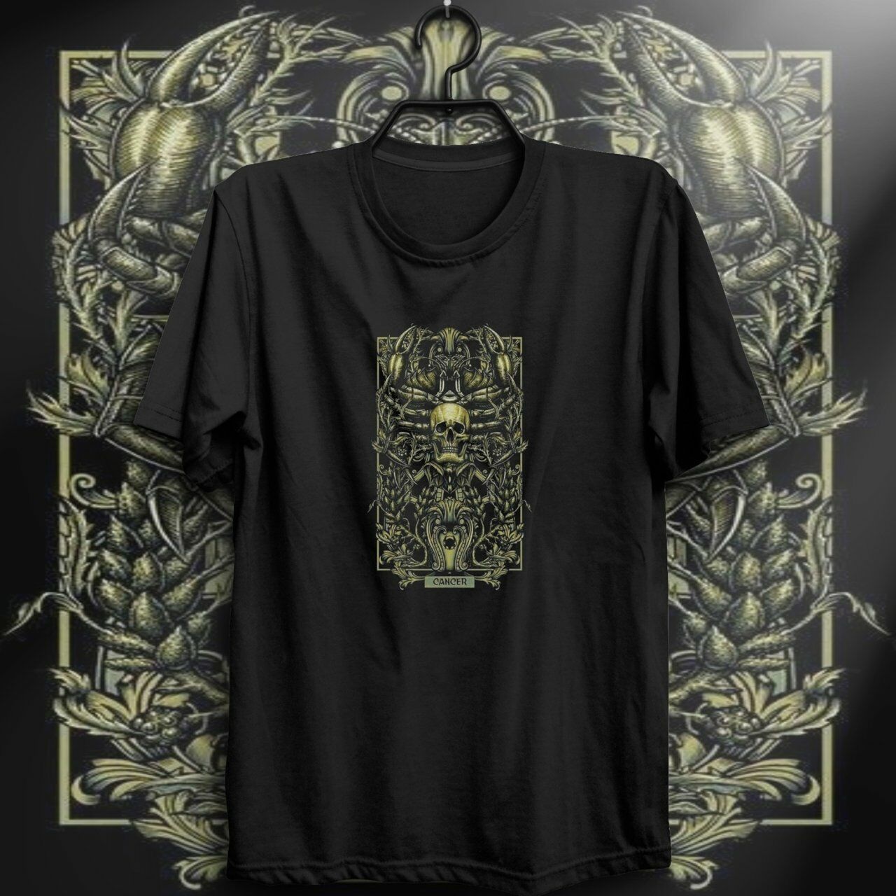 Yengeç Burcu Baskılı T-shirt
