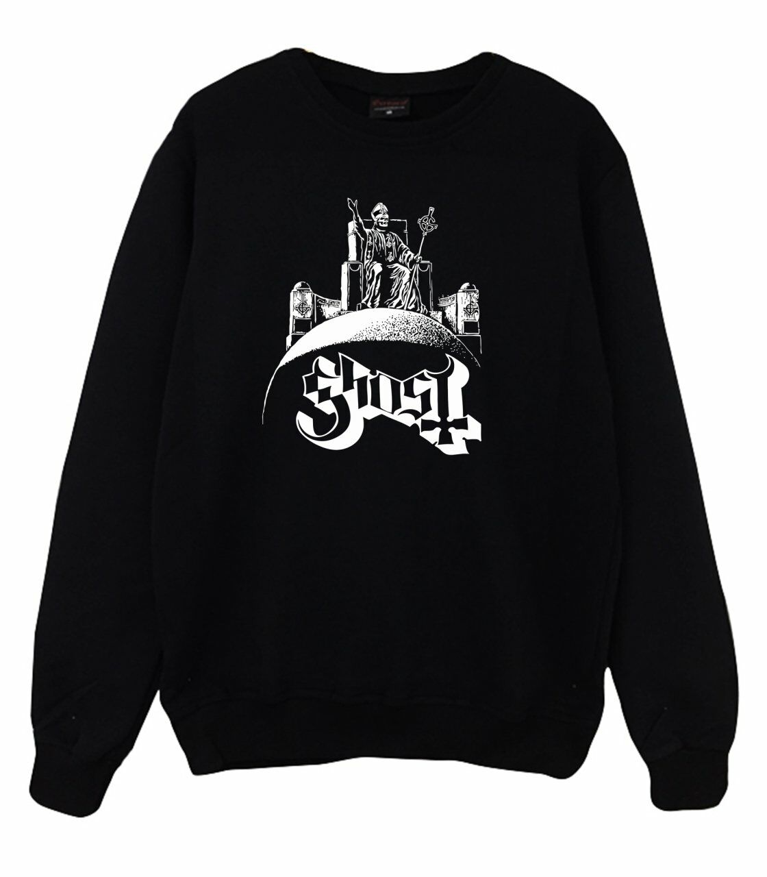 Ghost Baskılı Sweatshirt