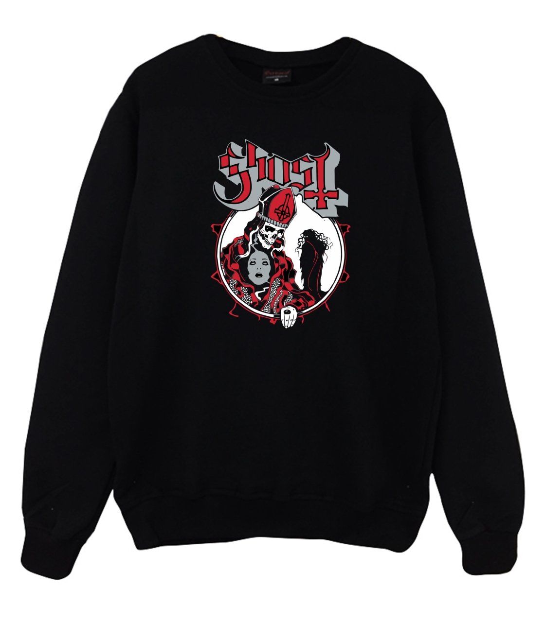 Ghost Baskılı Sweatshirt