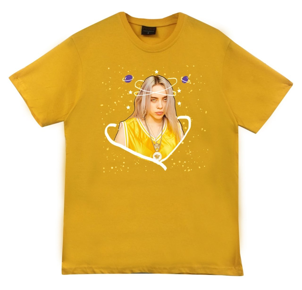 Billie Eilish Bask l T shirt SARI 2XL